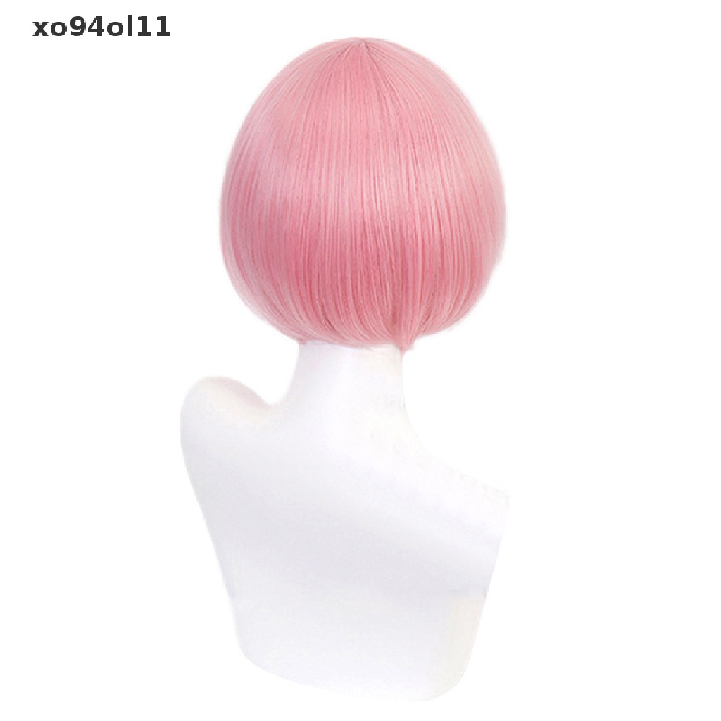 Xo Life in a Different World Ram Rem Cosplay Wig Anime Cosplay Hiasan Kepala Props OL