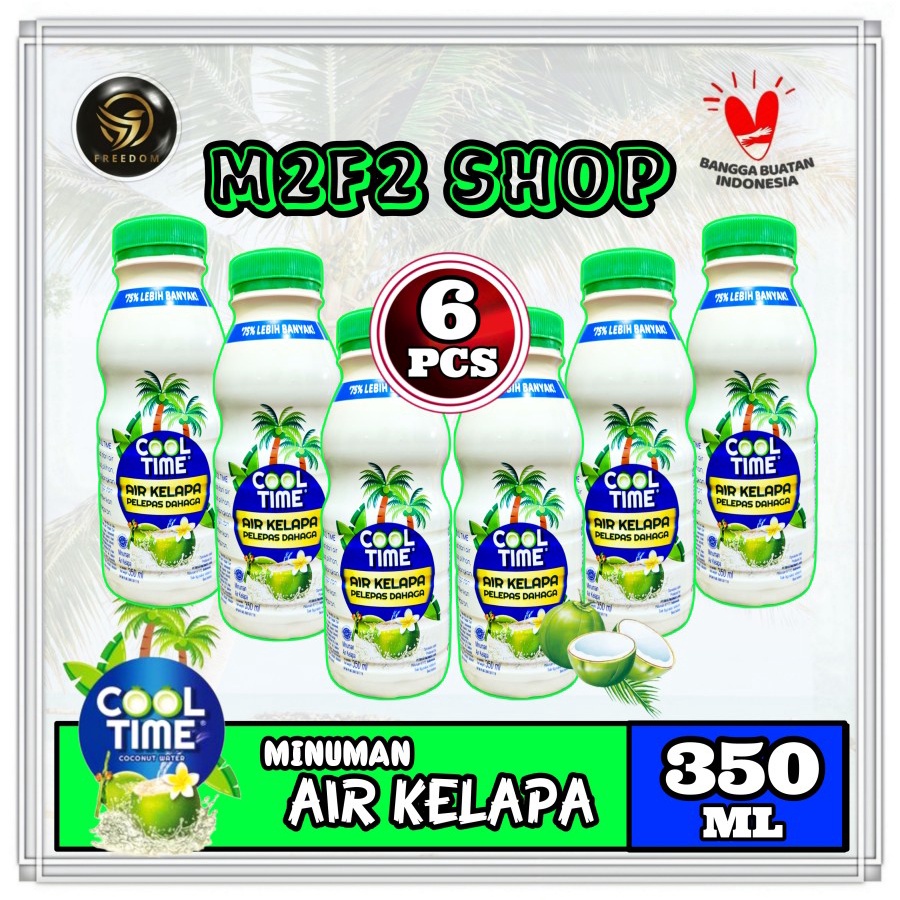 

Minuman Air Kelapa Cool Time Coconut Water - 350 ml (Kemasan 6 Pcs)