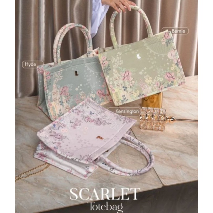 Tote bag scarlet bernie heylocal local.id