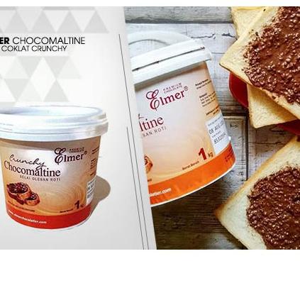 

QC PASS⭐✔️-READY STOK Guys..Elmer Chocomaltine Crunchy 1 Kg (Kemasan Original)