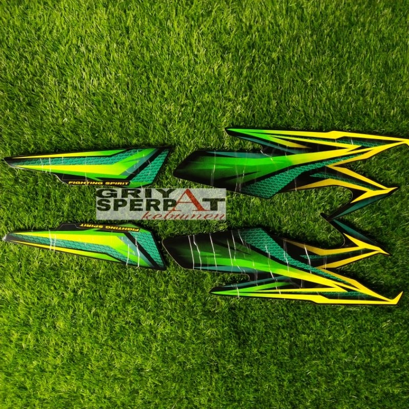 striping sticker rx king 2005 hijau