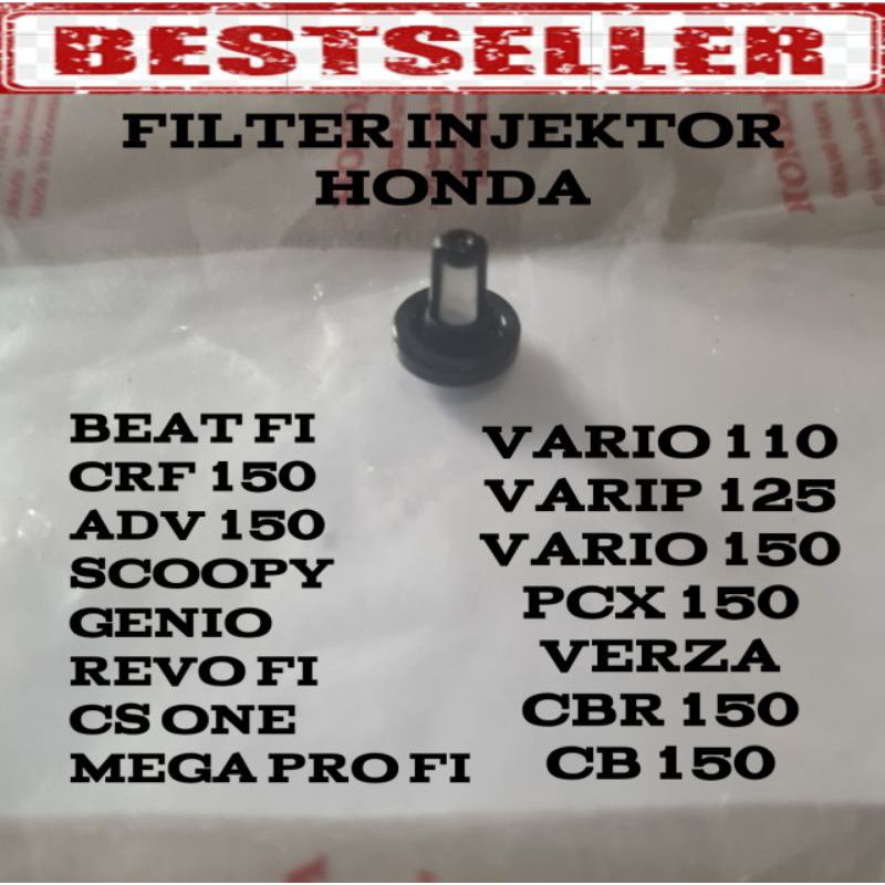 FILTER SARINGAN INJEKTOR VARIO 110 125 150 160 CBR 150 CB 150 VERZA VARIO FI BEAT FI SCOOPY PCX