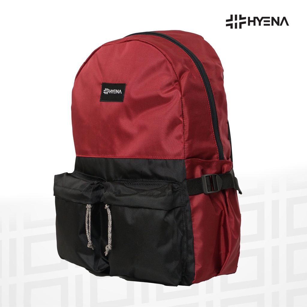 Hyena - Backpack Colyn Series Two Tone Tas Punggung Tas Ransel Unisex Tas Laptop Tas Sekolah Tas Kuliah Pria Wanita (LP68)