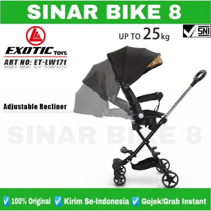 Magic Stroller EXOTIC ET LW 171 Kursi Putar Kereta Dorong Bayi