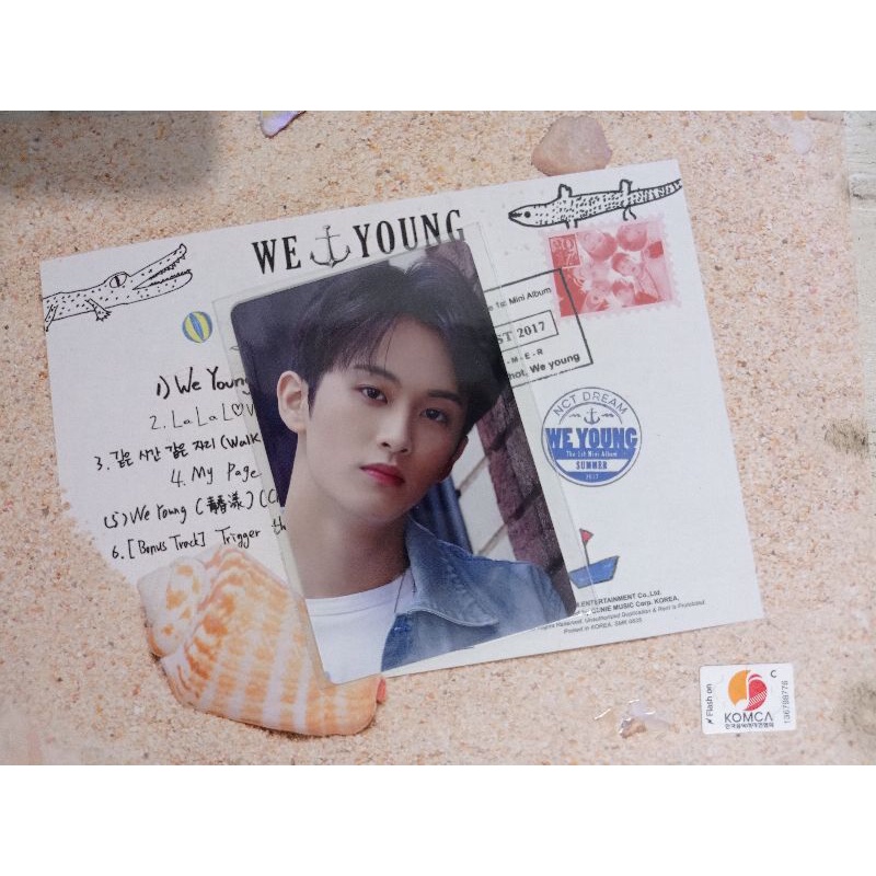 pc photocard mark dilan dicon winwin lucky card