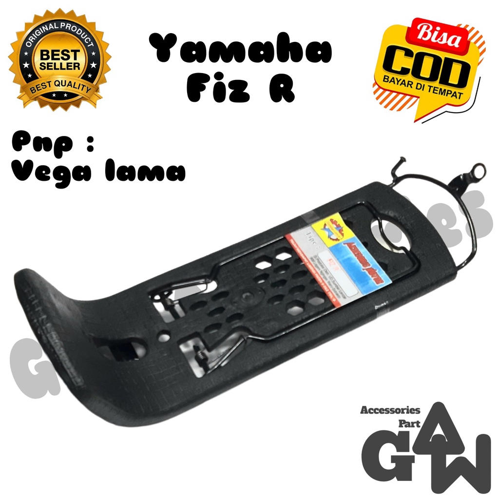 Rak Keranjang Jepit Kranjang Bagasi Tengah Sepeda Motor Yamaha Fizr Fiz R Hitam Tebal