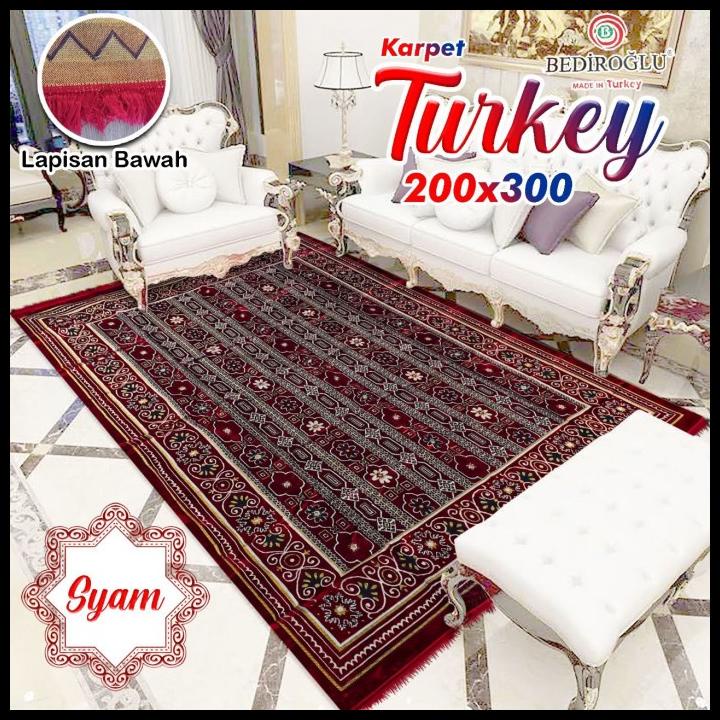 Hambal Turkiye Jumbo/Karpet Turki 200X300 Jumbo