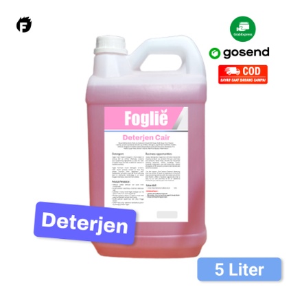 FOGLIE Sabun Deterjen Cair Ekonomis | Detergen Laundry / Liquid Detergent 5 liter