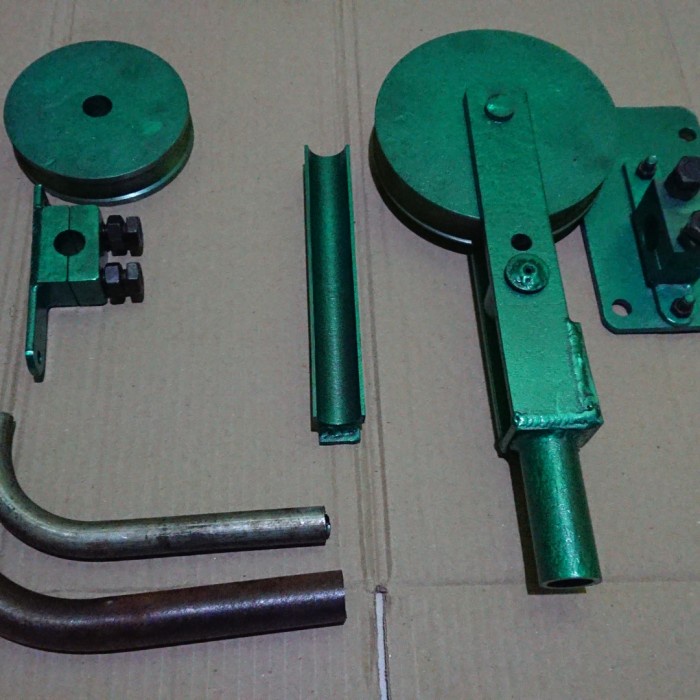 hugashop.id - alat roll bending pipa manual untuk pipa besi ukuran 3/4 in dan 1/2 in