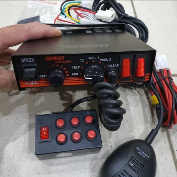 sirine amplifier patwal senken cjb100bd jumper orisinil