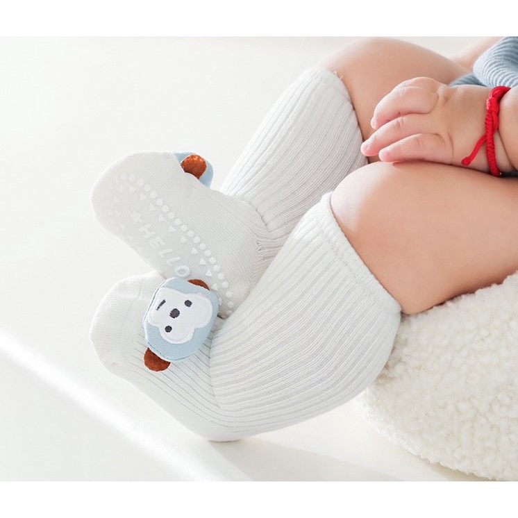 0-3 thn | KAOS KAKI KARAKTER LUCU ANIMAL BAYI ANAK IMPOR NEWBORN SOCKS catalog QN QBL