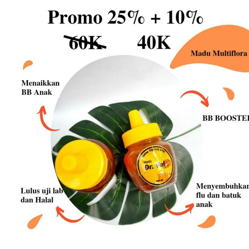 

MADU MURNI 100%ASLI/PURE HONEY 200g