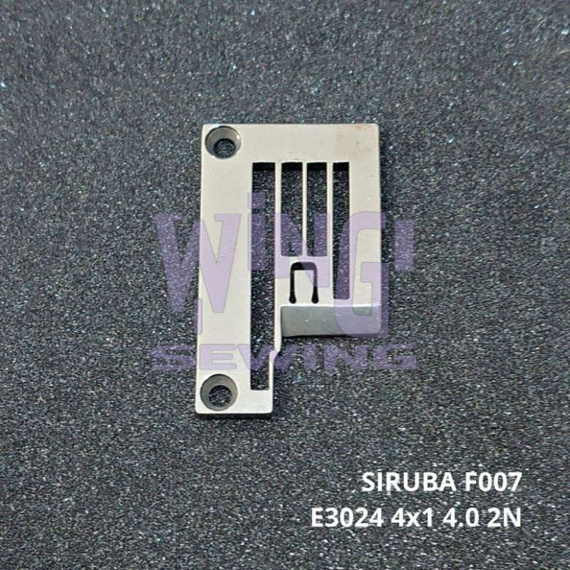 E3024 SIRUBA F007 4x1 4.0MM 2 Jarum Plat Mesin Jahit Overdeck Kam