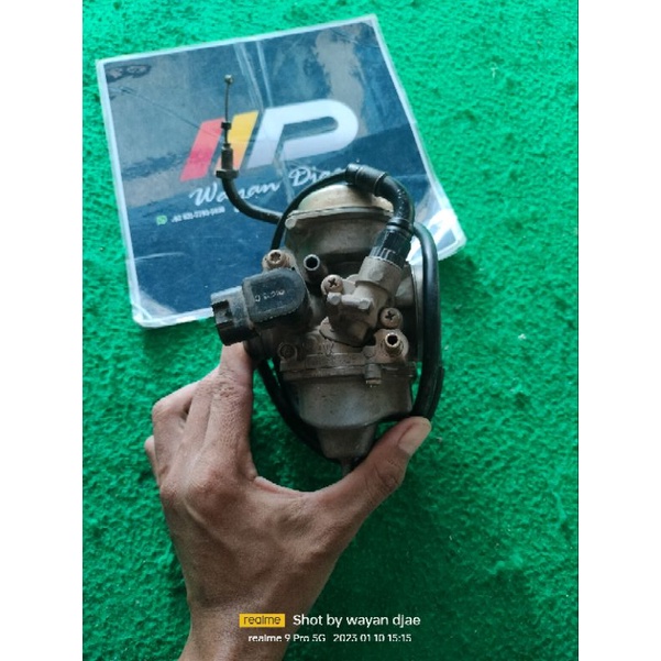 Karburator Honda Megapro mono original bekas copotan motor