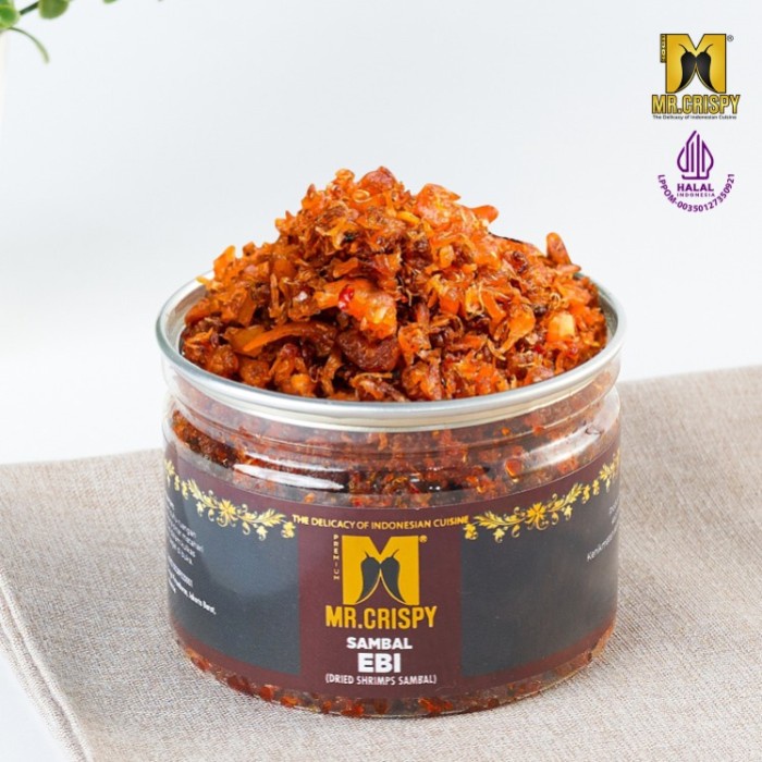 

[BISA COD] SAMBAL EBI PEDAS / SAMBEL EBI KERING MR CRISPY