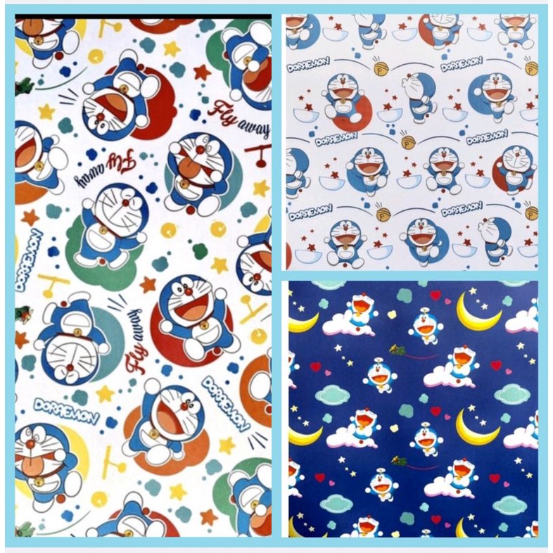 

KERTAS KADO SANSANWAWA MOTIF DORAEMON BIRU PUTIH EMON KERTAS KADO SANWA DOFF ULANG TAHUN ANAK ANAK