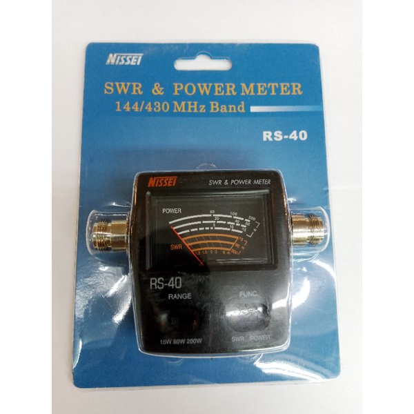 Swr power meter nissei rs 40 original