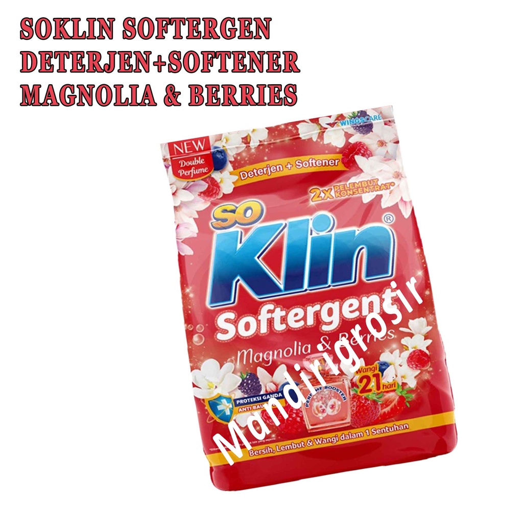 Softergen* So Klin* 770g* Cheerful Red