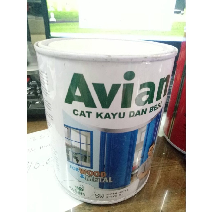 &gt;&lt;&gt;&lt;&gt;&lt;] Cat Kayu Besi Avian (1 Kg)