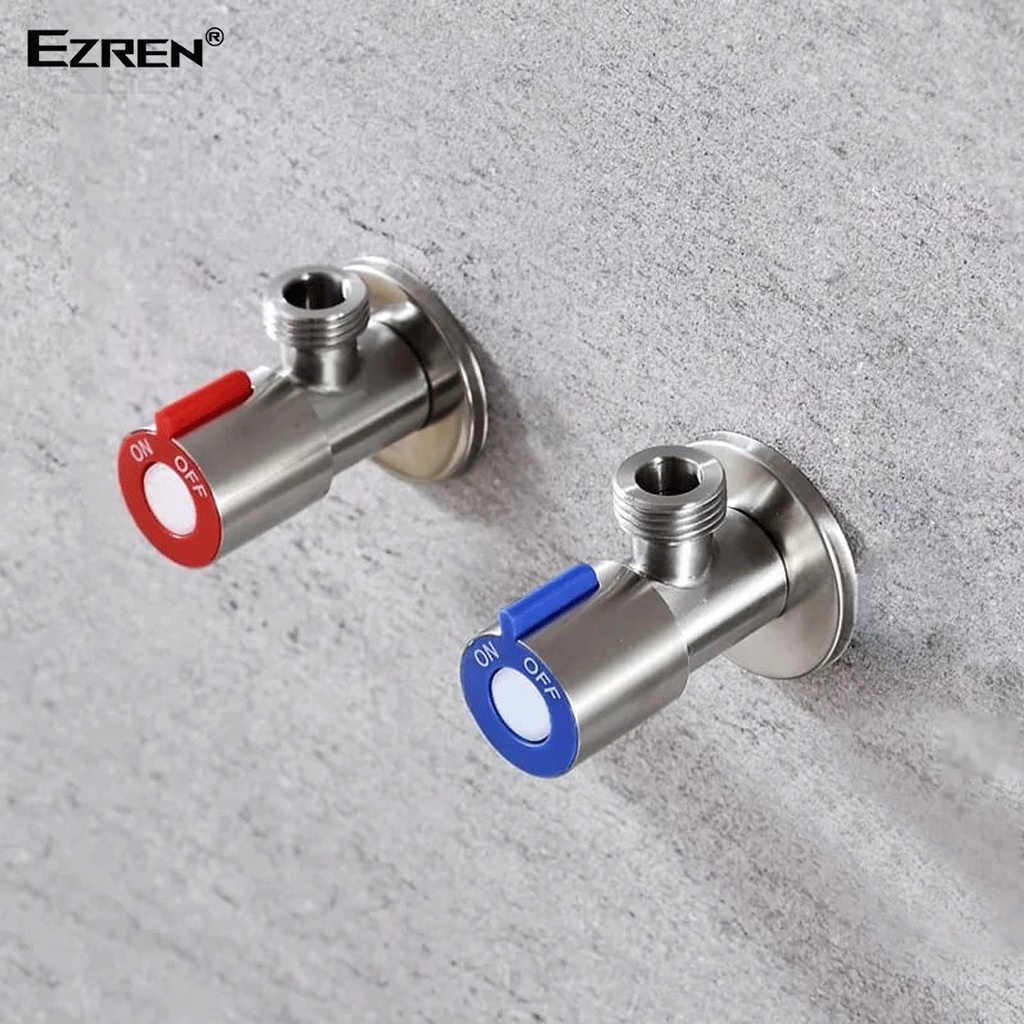 Ezren EZ-0031 Stop Kran Stainless Single SUS 304 1/2 Inch Valve COLD