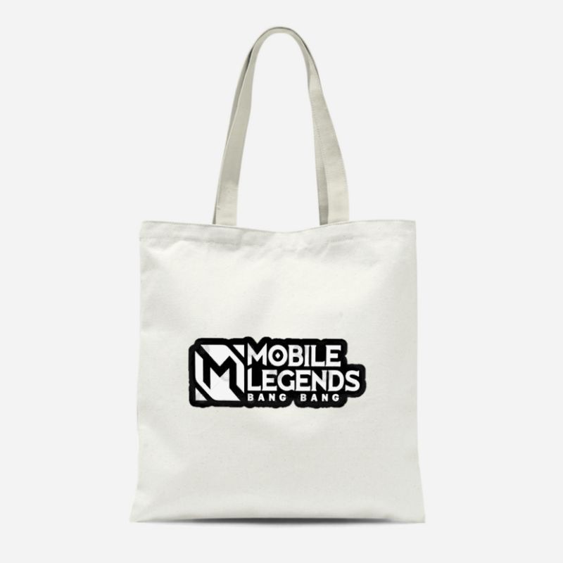 Tote Bag Kanvas Murah Mobile Legend Pria Wanita /Totebag Tote Bag Tas Terbaru