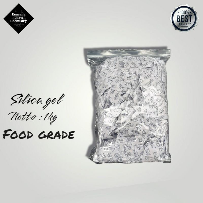 silica gel Food Grade / kemasan 1kg
