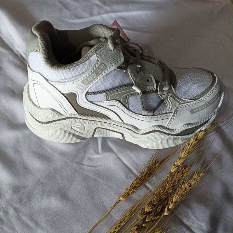 Sepatu PRO ATT LJX 22 Putih/Abu2