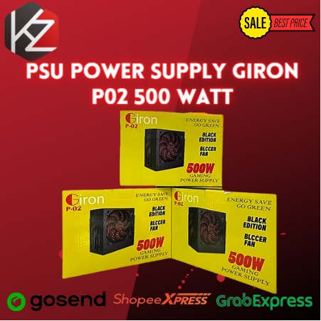 PSU POWER SUPPLY GIRON P02 500 WATT