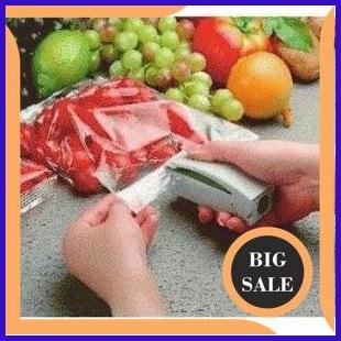 perkakas Alat segel press plastik Mini Hand Sealer portable multifungsi perekat kemasan kerupuk snac