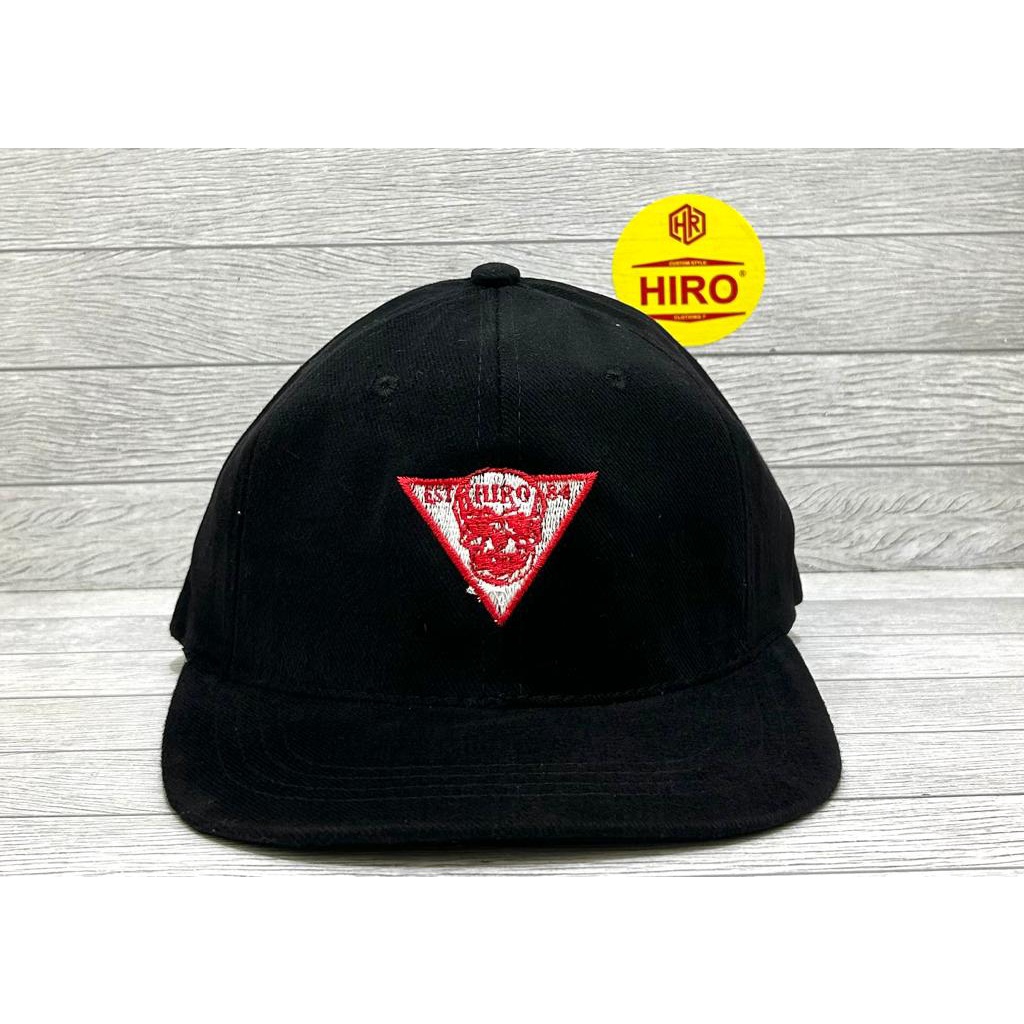 Topi Distro Pria/Topi Baseball Bordir Cap Hiro New Model/Topi Keren