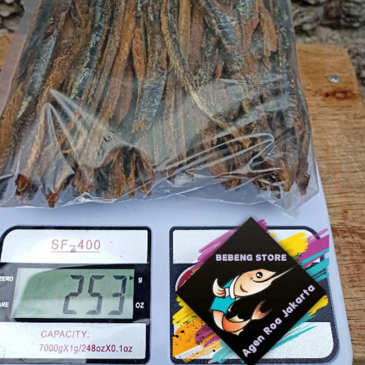 

PROMO[HJ]-Ikan Roa asap kupas daging punggung 250 gram / ikan Roa kupas / ikan Roa asap / Ikan Roa
