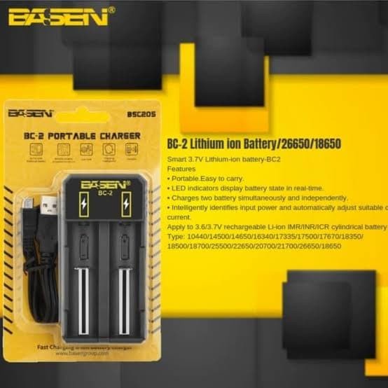 CHARGER BASEN BC2 AUTHENTIC 100% BASEN CHARGER 2SLOT BY BASEN