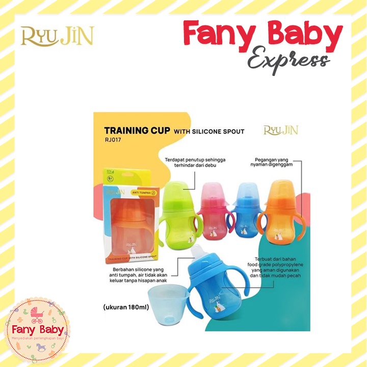 RYU JIN TRAINING CUP WITH SILICONE SPOUT / RJ-017