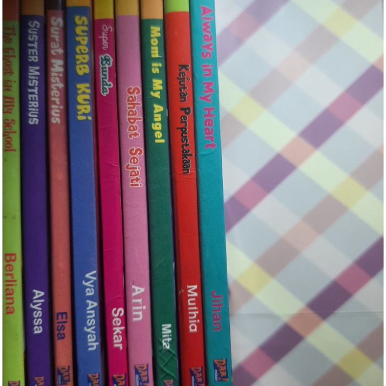 [PRELOVED] Buku KKPK #1 (Always in My Heart, Kejutan Perpustakaan, My Mother is My Angel, Sahabat Se