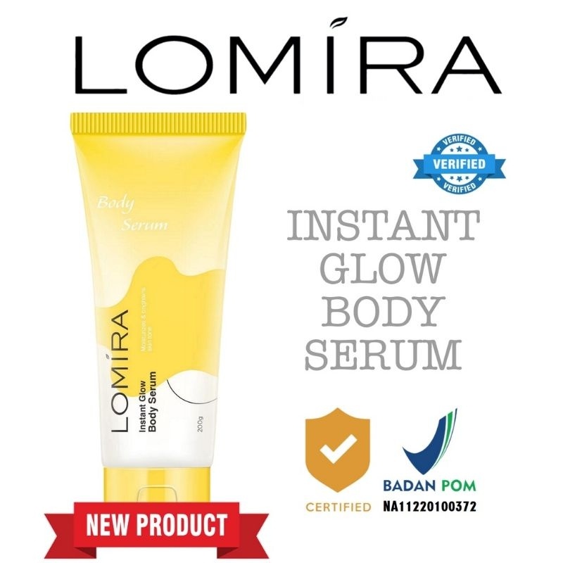 LOMIRA INSTANT GLOW BODY SERUM 200GR