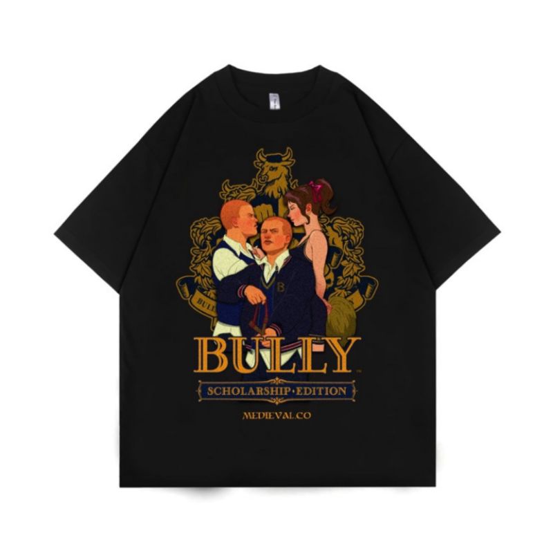 KAOS BAJU BULLY VINTAGE GAME PLAYSTATION | T-SHIRT OVERSIZE BOOTLEG