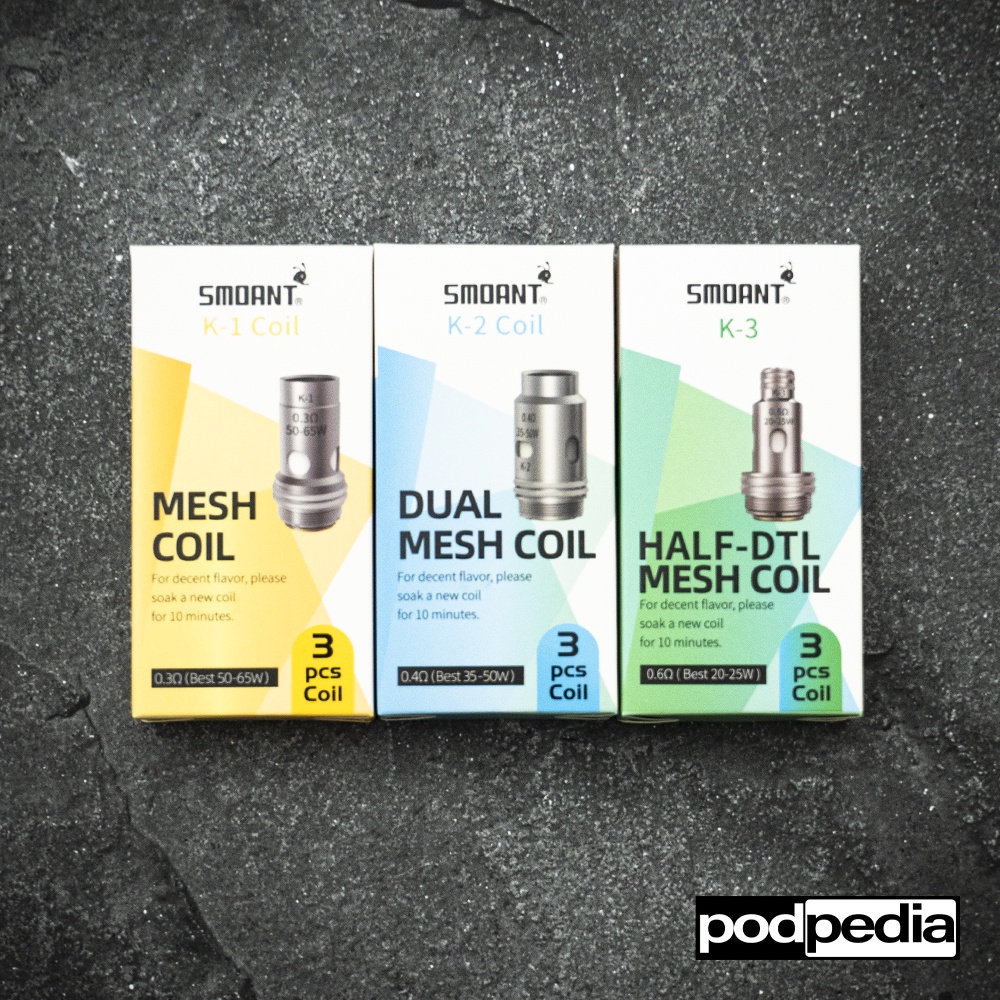 Smoant Knight 0.3 0.4 0.6 ohm Mesh Coil | Knight 80 Pasito II