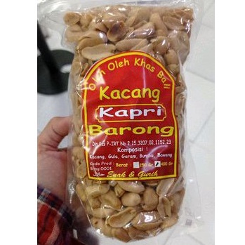 

Kacang Kapri Barong oleh - oleh khas Bali