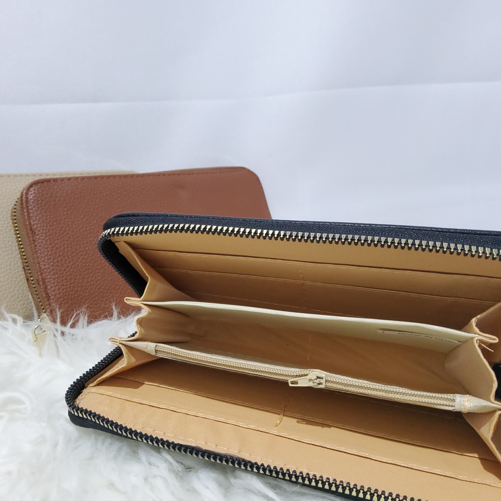 Dompet Wanita Model Panjang Import Dengan Resleting Murah