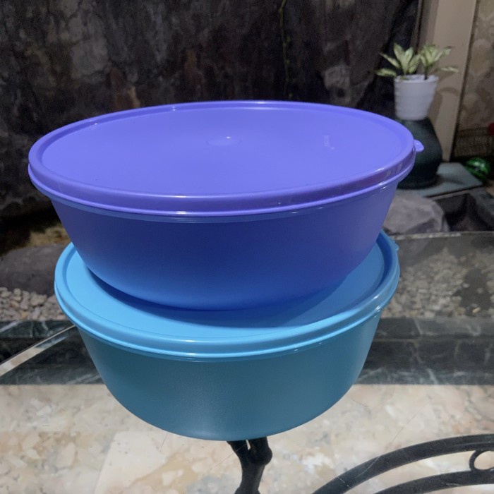 :::::::] Tupperware Jumbo Bowl Set 2 pcs ukuran 3 Liter & 4 Liter