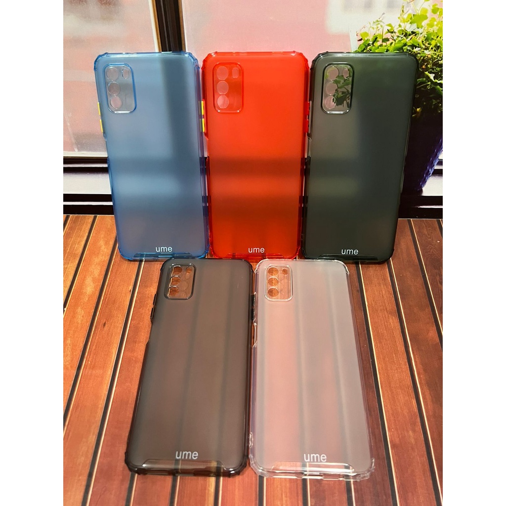 XIAOMI POCO M3 CASE SILIKON UME TPU MATTE RAINBOW UNIQUE