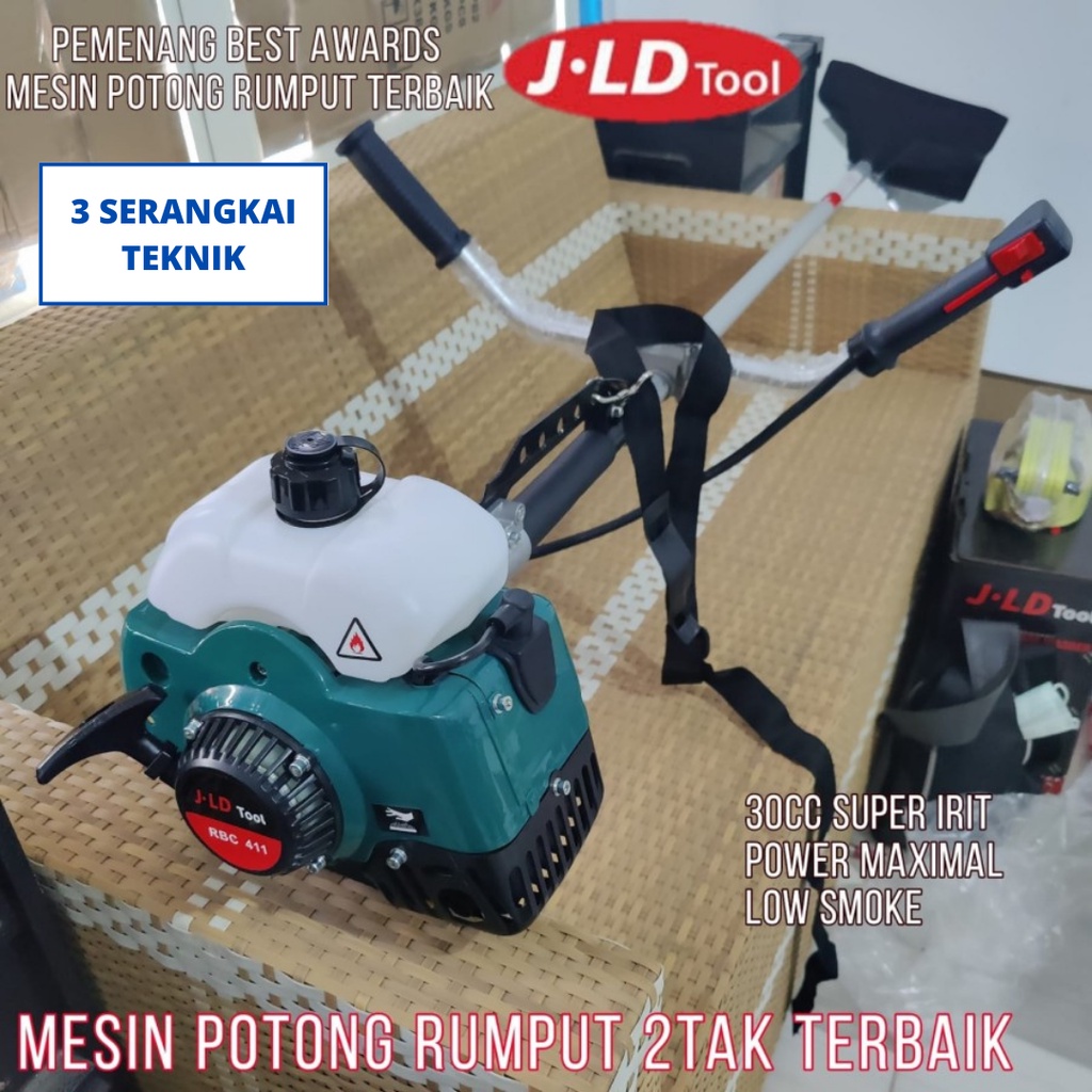 MESIN POTONG RUMPUT/BRUSH CUTTER JLD PRO RBC411