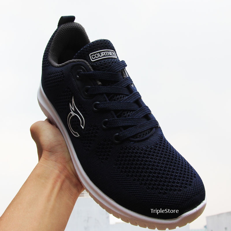 PROMO  SEPATU OLAHRAGA RUNNING PRIA COURTNEY/Sepatu Sneakers pria/Sepatu sneakers/Sepatu trendy/Sepa
