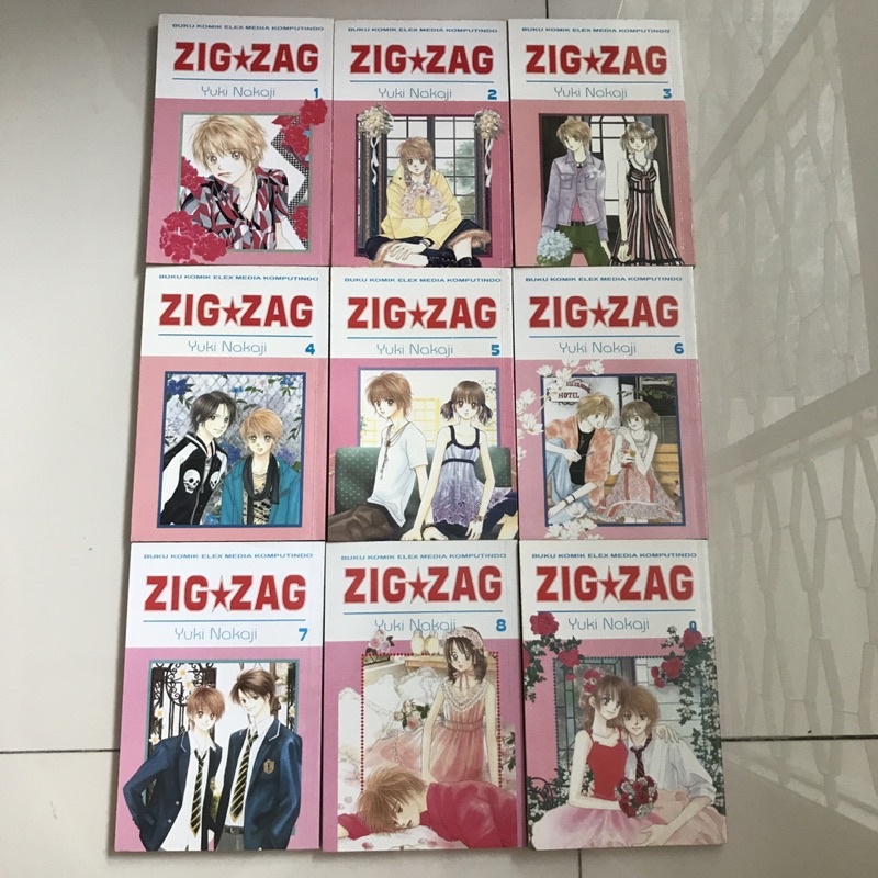 komik zig zag 1-9 T yuki nakaji
