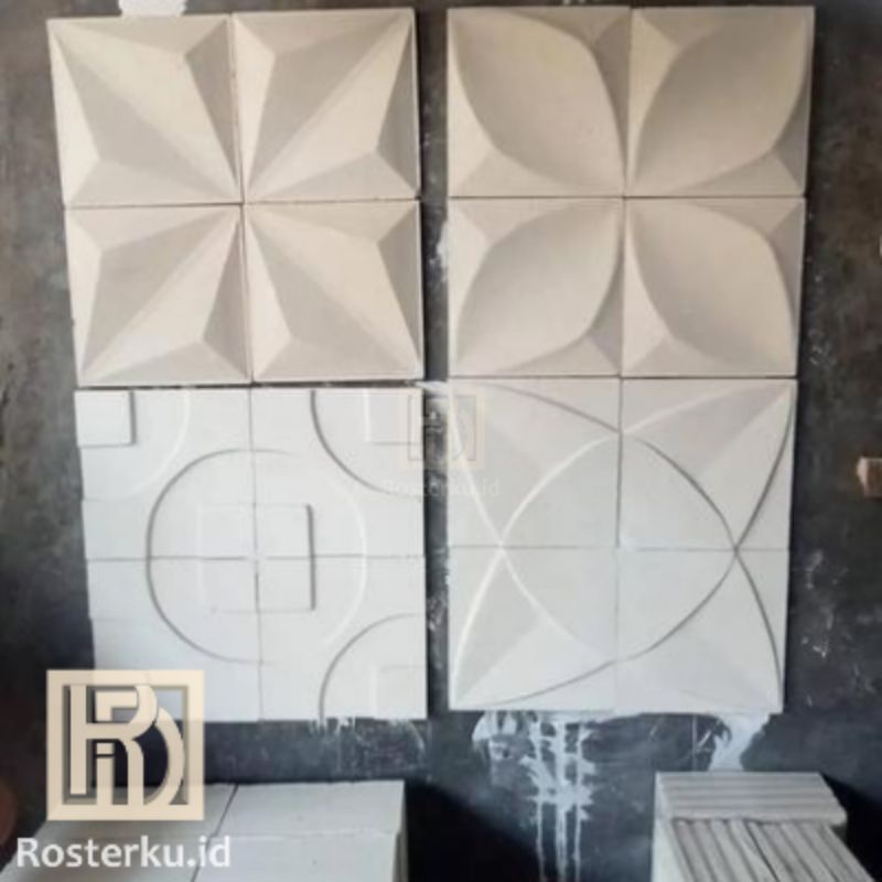 bata tempel/roster tempel/walpanel dinding