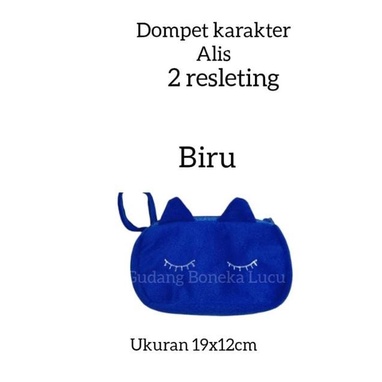 TAS Eyelash / pouch untuk tempat make up dan eyelash extension super cute