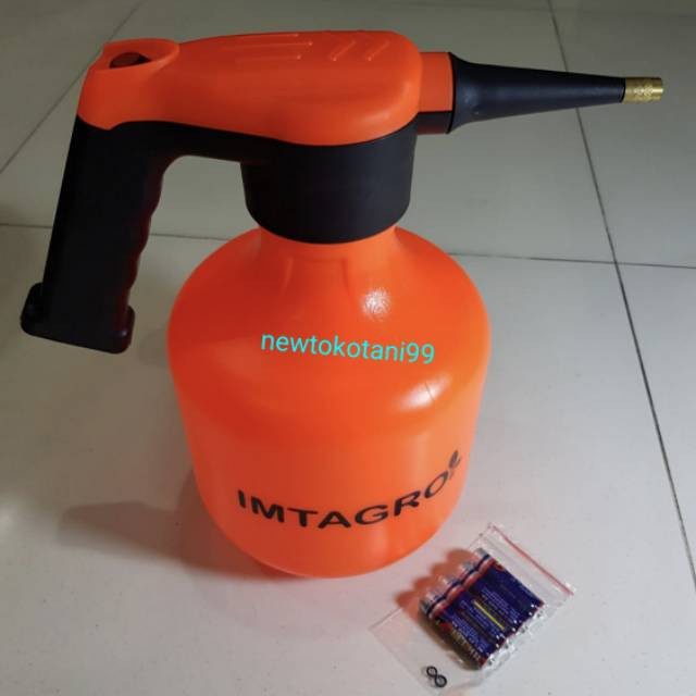 Penyiram Hand Sprayer Tangki Semprot 3 Liter Elektrik Batere Aa Tangki Elektrik