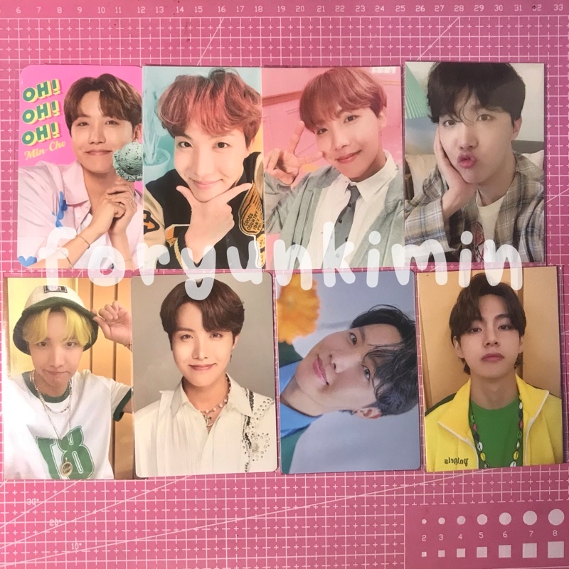 [BACA DESKRIPSI] MPC PC JHOPE HOSEOK BTS OFFICIAL BINDER HEA JP KR PAJAMA BE CARDI BUTTER