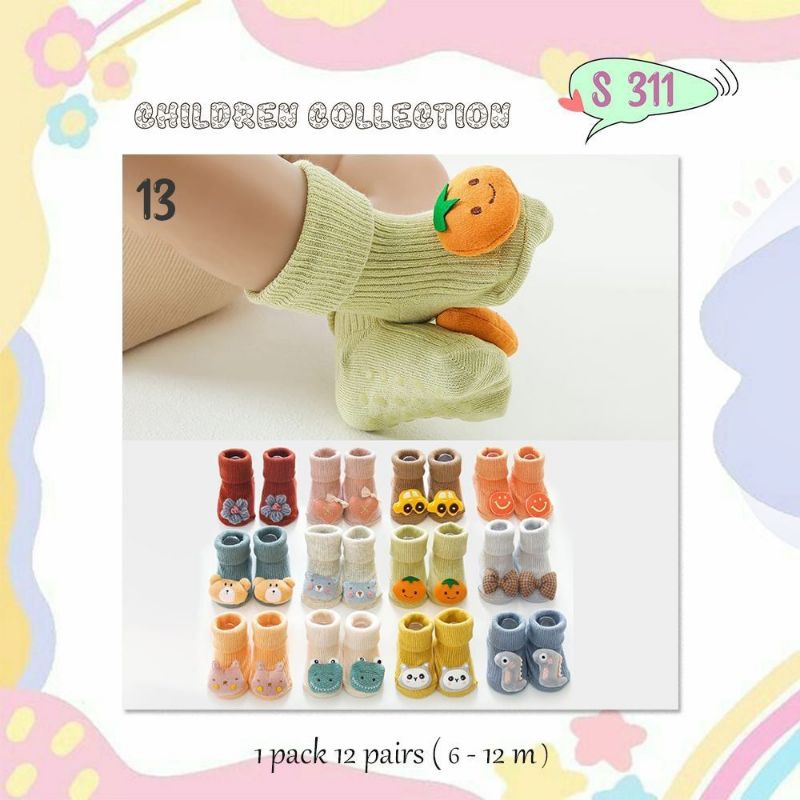 Kaos kaki bayi s311 - 1 box isi 2 pasang kaos kaki