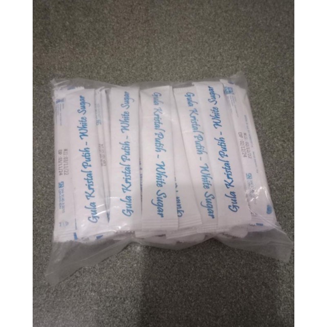 

GULA KRISTAL PUTIH STICK - WHITE SUGAR STICK 6gram